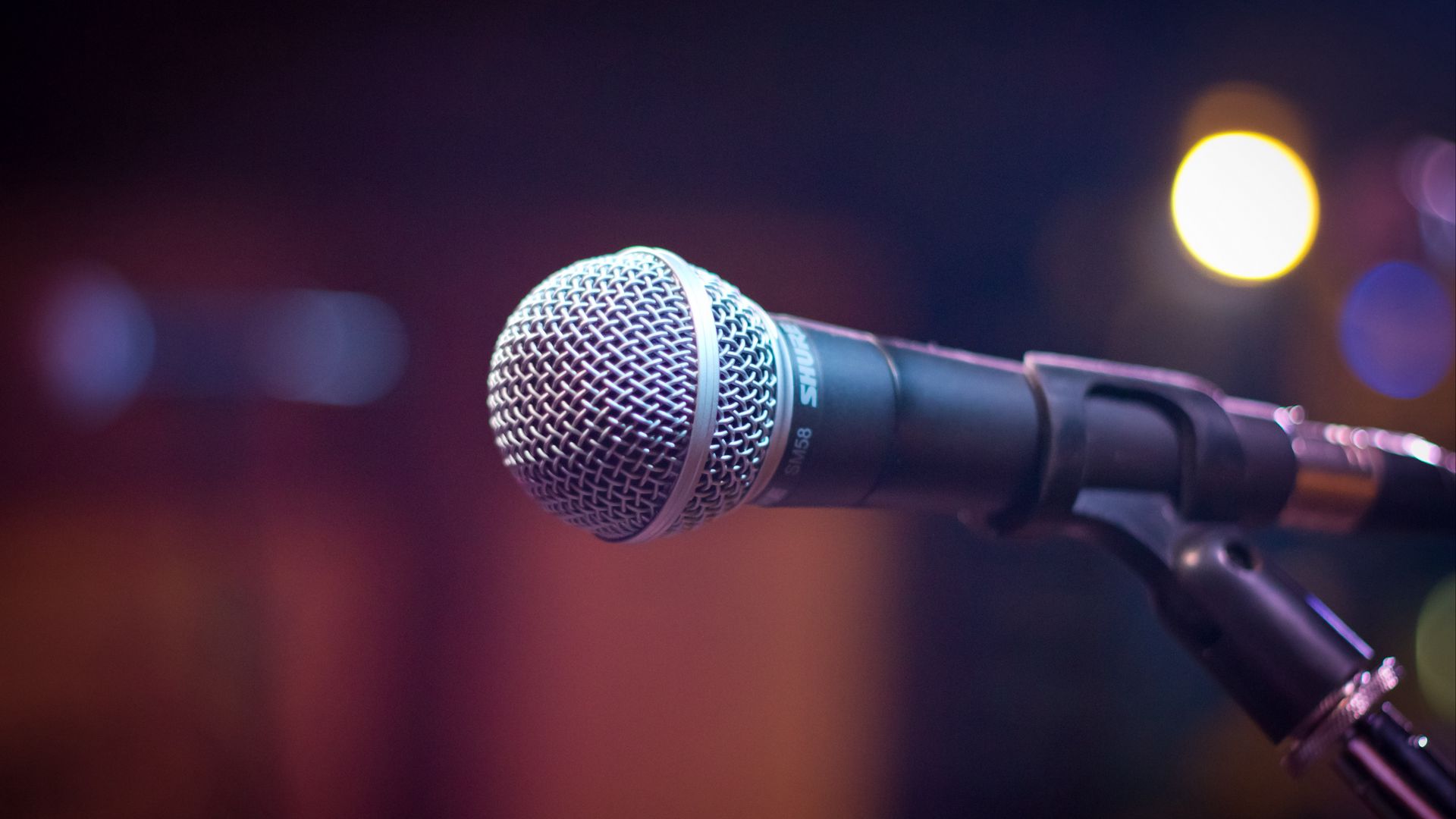 Modern vocal training studio